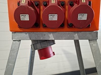 Verdeelkast 63a (16-6/230v, 32-3/400v) jäger direkt, quatro 63a ra, bouwjaar 2016 - afbeelding 5 van  8