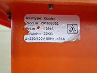Verdeelkast 63a (16-6/230v, 32-3/400v) jäger direkt, quatro 63a ra, bouwjaar 2016 - afbeelding 6 van  8