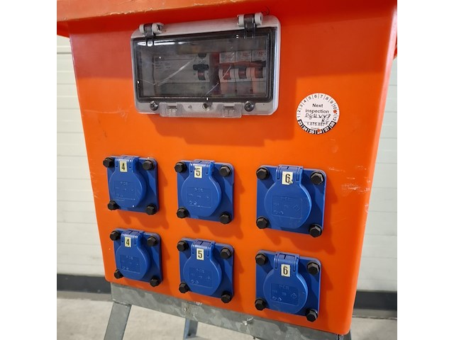 Verdeelkast 63a (16-6/230v, 32-3/400v) jäger direkt, quatro 63a ra, bouwjaar 2016 - afbeelding 7 van  8