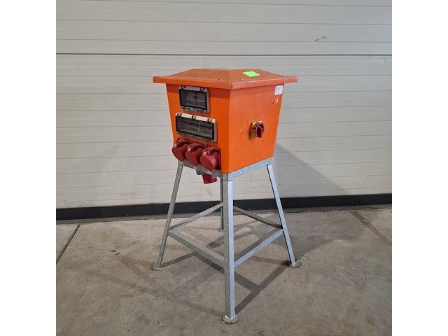 Verdeelkast 63a (16-6/230v, 32-3/400v) jäger direkt, quatro 63a ra, bouwjaar 2017 - afbeelding 2 van  6