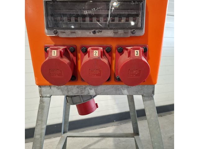 Verdeelkast 63a (16-6/230v, 32-3/400v) jäger direkt, quatro 63a ra, bouwjaar 2017 - afbeelding 4 van  6