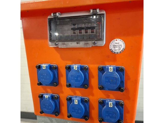 Verdeelkast 63a (16-6/230v, 32-3/400v) jäger direkt, quatro 63a ra, bouwjaar 2017 - afbeelding 6 van  6