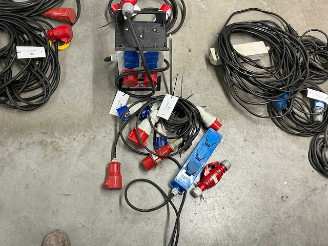 Verdeelkast en diverse verlopen - afbeelding 2 van  4