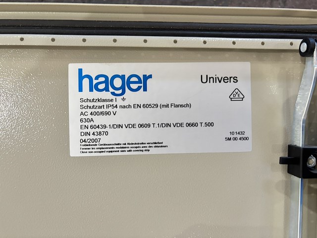 Verdeelkast, hager, univers 630a kast, 2007 - afbeelding 19 van  22
