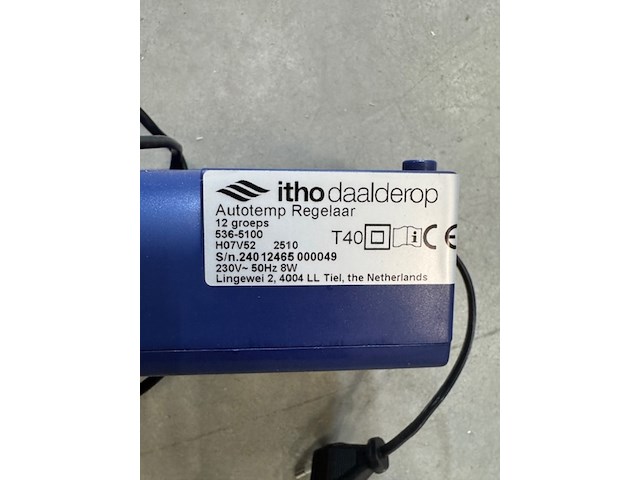 Verdeler, zoneregeling en thermostaat, itho daalderop - afbeelding 4 van  6