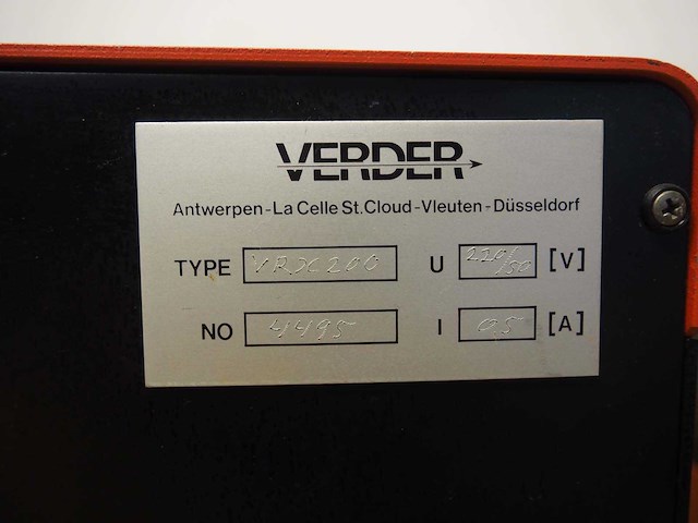 Verder - vrx200 - pompunit - afbeelding 4 van  4
