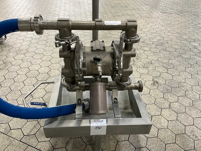 Verderair va-h25ss rvs diafragmapomp - afbeelding 3 van  4