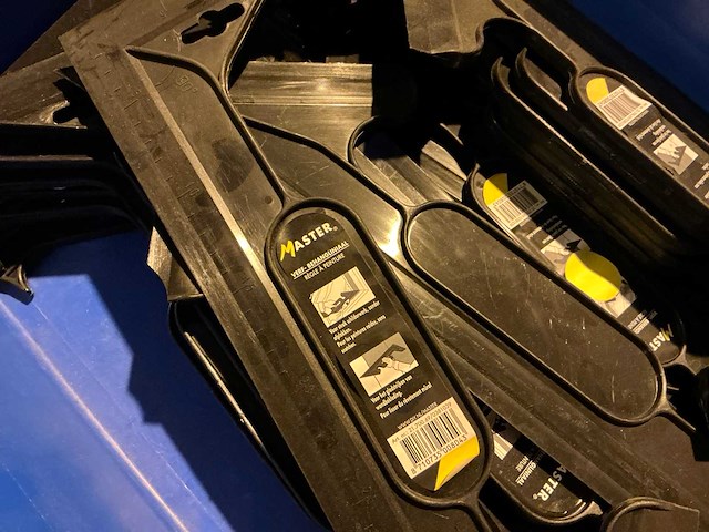 Verfaccesoires in plastic krat (2x) - afbeelding 4 van  4