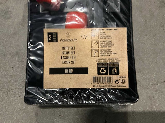 Verfbak met roller (17x) - afbeelding 2 van  3