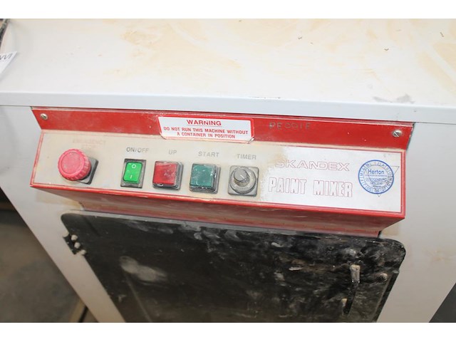 Verfmixer - verfschudder skandex model 50. - afbeelding 5 van  5