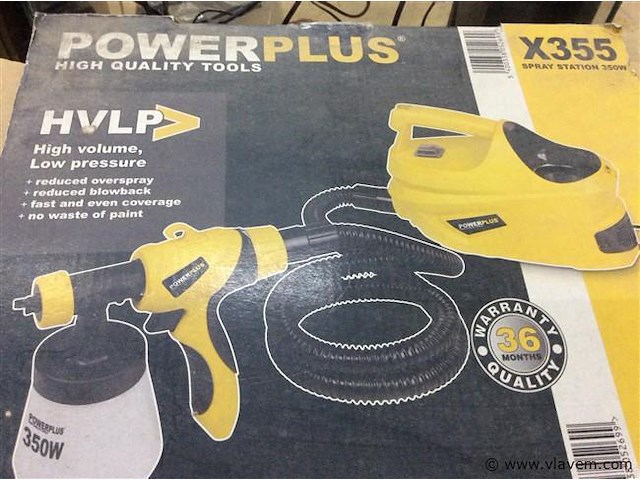 Verfpistool + slijper - afbeelding 2 van  3