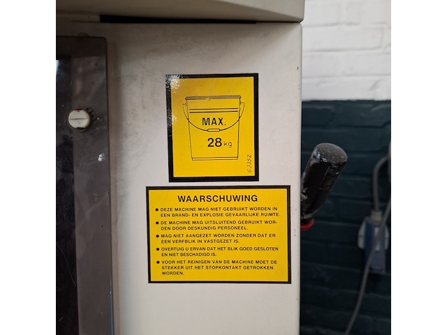 Verfschudmachine fm, skandex s-28m - afbeelding 6 van  9