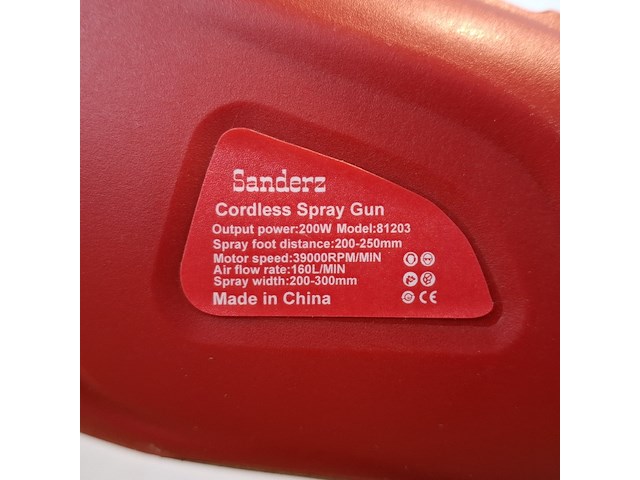 Verfspuit elektrisch op accu, 2026 - afbeelding 6 van  10