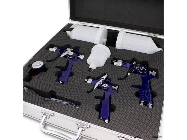 Verfspuitpistool 11-delig incl. koffer - afbeelding 2 van  6