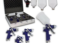 Verfspuitpistool 11-delig incl. koffer - afbeelding 1 van  6