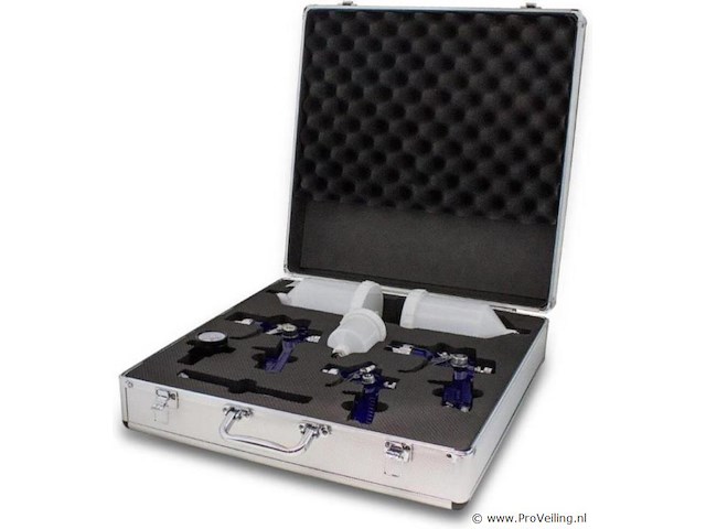 Verfspuitpistool 11-delig incl. koffer - afbeelding 4 van  6