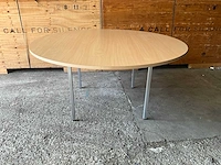 Vergader-/kantinetafel ø160x77cm (3x)