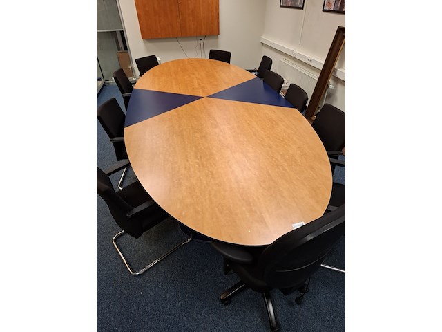 Vergaderopstelling met 11 stoelen - afbeelding 2 van  5