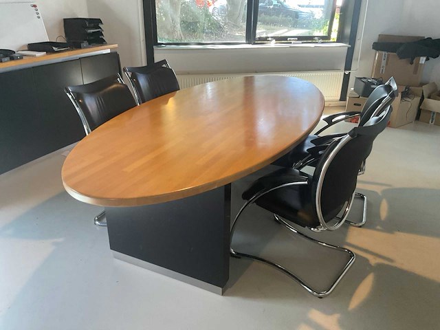 Vergaderset 260x120x77cm - afbeelding 1 van  8