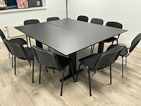 Vergaderset met 10 stoelen
