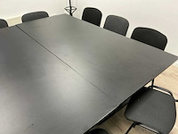 Vergaderset met 10 stoelen - afbeelding 1 van  1