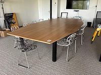 Vergaderset met 12 stoelen. - afbeelding 1 van  5