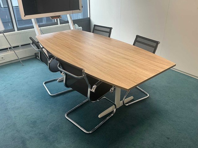 Vergaderset met 4 stoelen - afbeelding 1 van  4