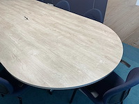 Vergaderset met 8 stoelen - afbeelding 4 van  5