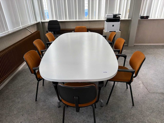 Vergaderset met 8 stoelen - afbeelding 4 van  4