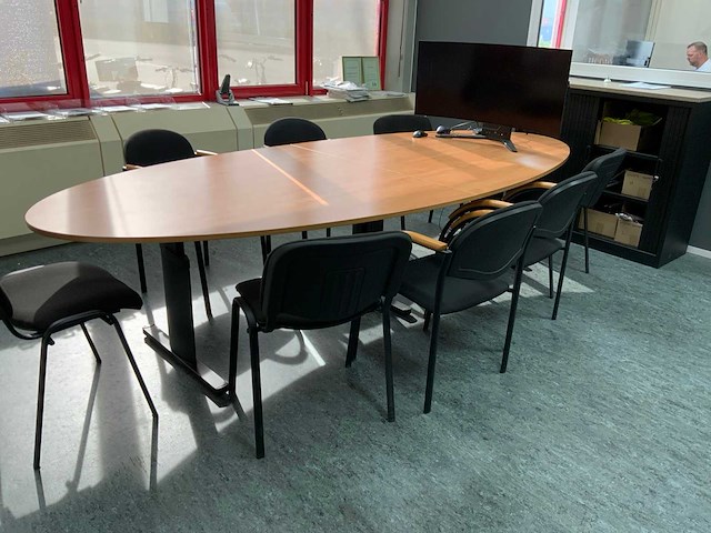 Vergaderset met 8 stoelen - afbeelding 2 van  9