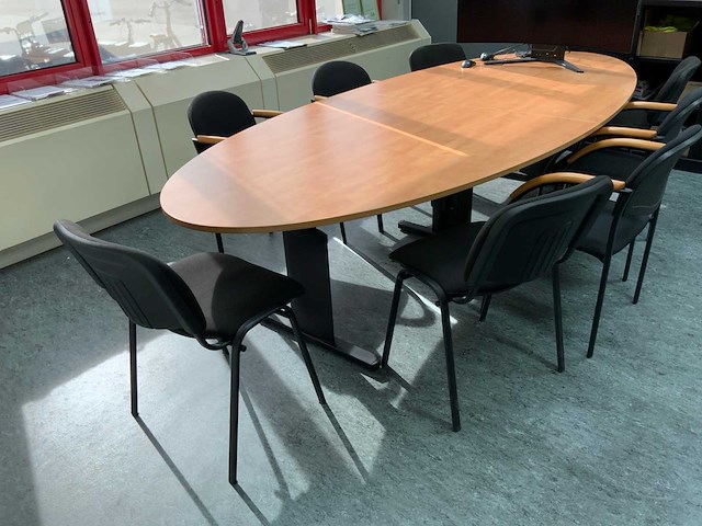 Vergaderset met 8 stoelen - afbeelding 4 van  9