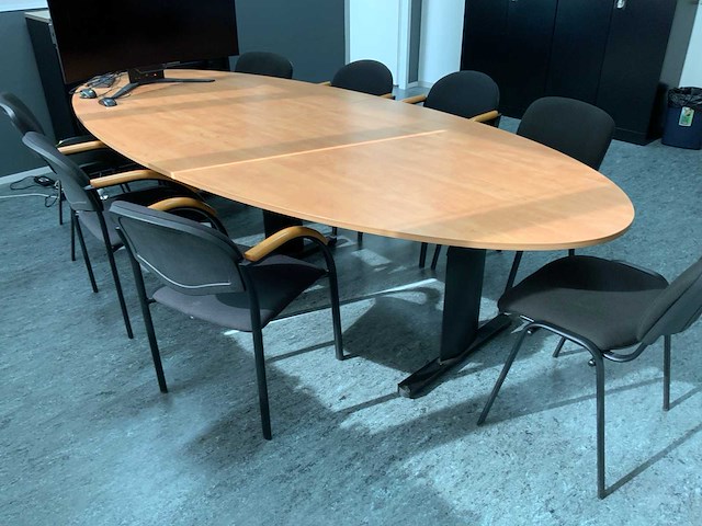 Vergaderset met 8 stoelen - afbeelding 5 van  9