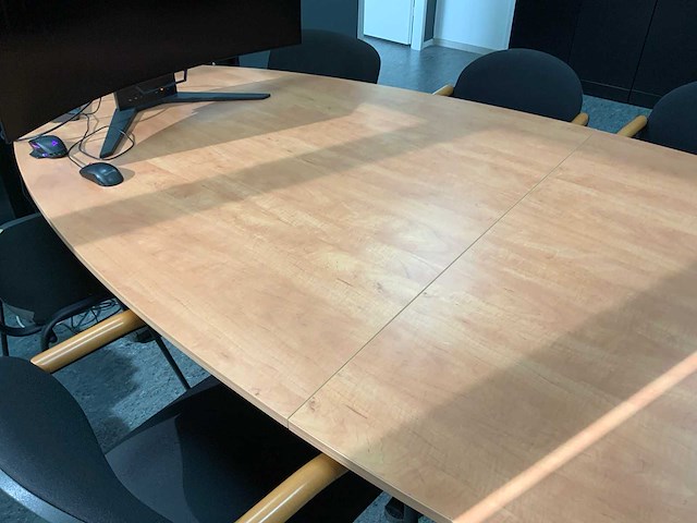 Vergaderset met 8 stoelen - afbeelding 8 van  9