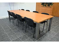 Vergaderset met 8 stoelen - afbeelding 1 van  5