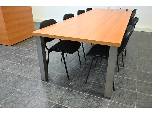 Vergaderset met 8 stoelen - afbeelding 3 van  5
