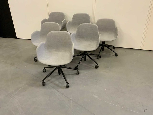 Vergaderstoel (6x) - afbeelding 1 van  5