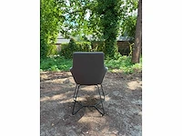 Vergaderstoel hendrix mini grijs (5x) - afbeelding 4 van  4