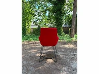 Vergaderstoel hendrix mini rood (6x) - afbeelding 4 van  4