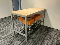 Vergaderstoel met krukken - afbeelding 3 van  6