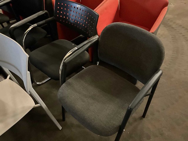 Vergaderstoel o.a. ahrend / montis (12x) - afbeelding 4 van  8