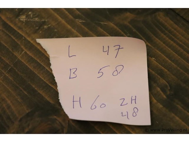 Vergaderstoelen, leer bekleed - 4 stuks - afbeelding 7 van  7