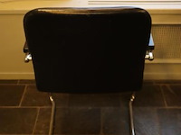 Vergaderstoelen, leer bekleed - 4 stuks - afbeelding 6 van  6