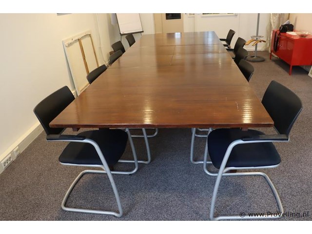 Vergadertafel - 230-330x120x78cm - afbeelding 2 van  9