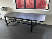 Vergadertafel 105 x 250 cm - afbeelding 1 van  6
