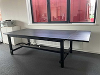 Vergadertafel 105 x 250 cm - afbeelding 3 van  6