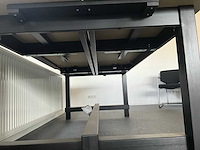 Vergadertafel 105 x 250 cm - afbeelding 6 van  6