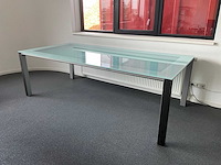 Vergadertafel 110 x 230 cm - afbeelding 1 van  8