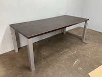 Vergadertafel 200x90x74 cm - afbeelding 1 van  6