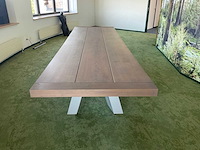 Vergadertafel 400x120x77 cm - afbeelding 2 van  5