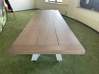 Vergadertafel 400x120x77 cm - afbeelding 4 van  5